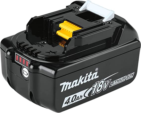 Makita BL1840B batterie li-ion 18 v 4,0 ah avec témoin de charge - Noir